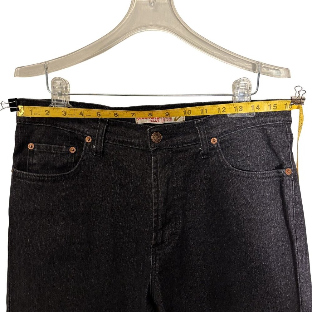 Vitamina Deluxe Edition Denim Jeans Straight-Leg Size 40 US 16 - Picture 10 of 11